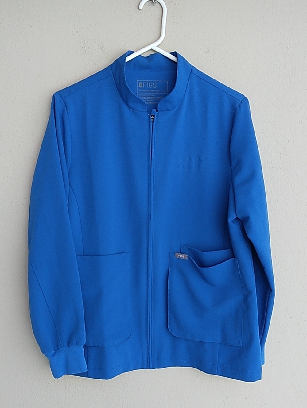 FIGs Sebina Royal Blue Jacket Size Large